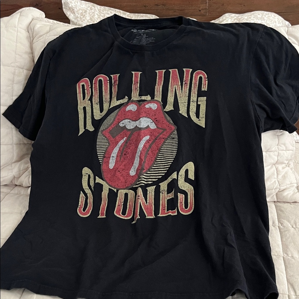 The Rolling Stones Classic Black Tee